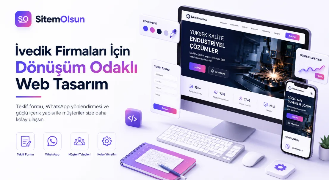 İvedik Web Tasarım görseli